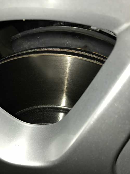 Audi A3 new brake disc