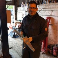 Yaser with an alignment measurement tool